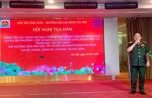 Hội nghị Tọa đàm về công tác xây dựng hội của Hội TS các khu vực TPHN 